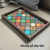 Khay Trà Gỗ GoMarket Họa Tiết Mosaic Đa Năng - Trang Trí Nhà Cửa Sang Trọng, Giá 66.000 (Giá gốc 85.140) 5