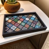 Khay Trà Gỗ GoMarket Họa Tiết Mosaic Đa Năng - Trang Trí Nhà Cửa Sang Trọng, Giá 66.000 (Giá gốc 85.140) 7