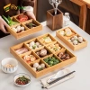 Khay tre đa năng đựng bánh kẹo, decor đồ ăn, chụp ảnh – nhiều size, giảm còn 40.000đ 2