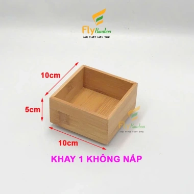 Khay tre đa năng đựng bánh kẹo, decor đồ ăn, chụp ảnh – nhiều size, giảm còn 40.000đ 10