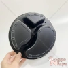 Khay Tròn 3 Ngăn Nhựa ECO - Hộp Chia Ngăn Đựng Thực Phẩm, Trái Cây, Đồ Ăn Vặt 6