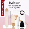 Khay Trộn Kem Nền TMR Inox, Que Trộn, Mút Tán Nền SP304 - Giá 59.000₫