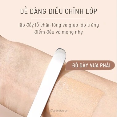 Khay Trộn Kem Nền TMR Inox, Que Trộn, Mút Tán Nền SP304 - Giá 59.000₫