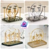 Khay Úp Ly & Cốc Khay Hứng Nước - Thiết Kế Hiện Đại, Dễ Vệ Sinh, Phù Hợp Gia Đình