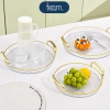 Khay Úp Ly Cốc Trong Suốt - Đĩa Acrylic Đựng Trà, Hoa Quả, Decor Sang Trọng Giá 67k 2