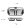 Khay Vàng Nhiều Ngăn TAMUSHOP92 - Đĩa Nước Chấm, Đựng Gia Vị 3-4 Ngăn Inox Mạ Nhỏ, Giá 30.600 VND 10
