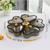 Khay xoay 360 hình trái tim trang nhã - Đựng mứt bánh kẹo Tết, giảm còn 149.900₫ ms 058 7