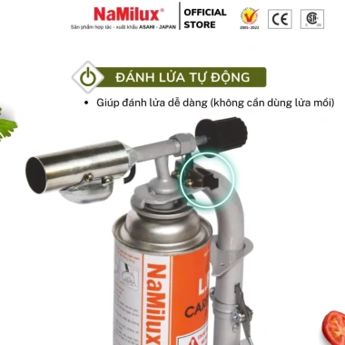 Khò Đế Gas Mini Namilux 191 Chính Hãng - Giá Ưu Đãi 300.000, Tiết Kiệm Năng Lượng 6