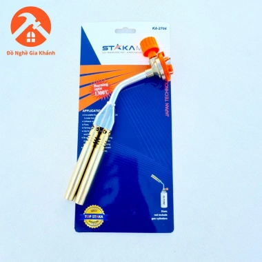 Khò ga đồng cao cấp STAKA chính hãng dùng cho bình gas mini gia đình, giá chỉ 120.000 VND