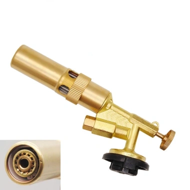Khò Ga Đồng Nhật Bản Nguyên Khối Mini Cầm Tay Tự Động Đánh Lửa Cao Cấp - Giá 95k 2