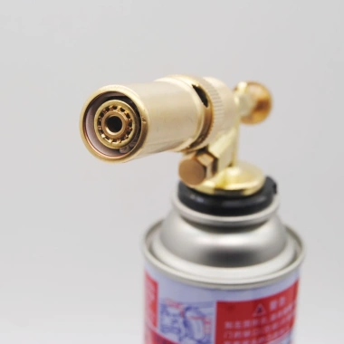 Khò Ga Đồng Nhật Bản Nguyên Khối Mini Cầm Tay Tự Động Đánh Lửa Cao Cấp - Giá 95k 4