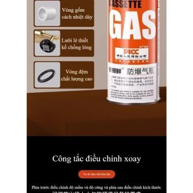 Khò gas mini đồng nguyên khối tự động đánh lửa - Đầu khò gas, giá chỉ 71.250₫ 8