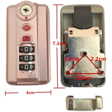 Khóa 3 Chữ Số Benytro Bền Bỉ - Bảo Vệ Vali Du Lịch, Khóa Mã Hóa Hành Lý