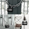 Khóa 4 chữ số hợp kim nhôm chống thời tiết - Bảo mật cho phòng gym, cửa, hành lý 8