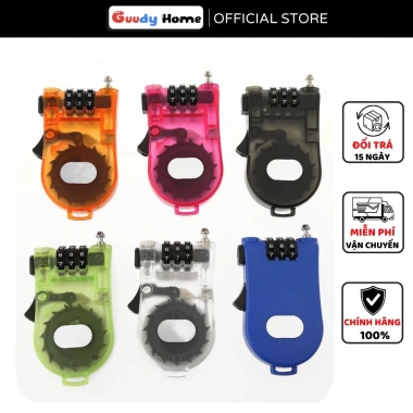 Khóa cáp an ninh cuôn chống trộm dây hợp kim kẽm cho balô, vali, hành lý - giá 59.000đ