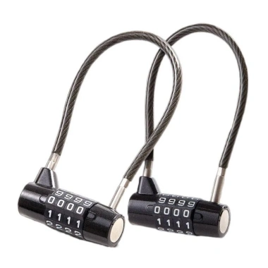 Khóa cáp thép COOLCELLS đa chức năng, mật khẩu 4 chữ số, chống gỉ, bảo vệ mũ bảo hiểm và vali - Giá ưu đãi 141.350₫