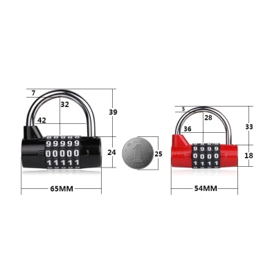 Khóa Chữ Số 5 Số Bằng Mật Mã Cố Định Thép - Khóa Vali & Balo Giá Ưu Đãi 64.998₫