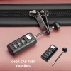 Khóa dây cáp thép chống mài mòn, mật khẩu bảo mật - Giá 89.000đ cho vali du lịch