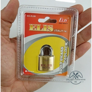 Khóa Elis 20-25mm – Ổ khóa mini cho vali, tủ đồ cá nhân, hộp trang sức, giảm 22%