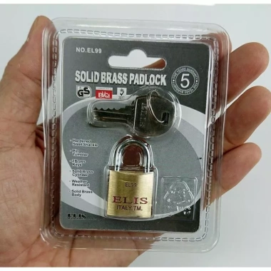 Khóa Elis 20-25mm – Ổ khóa mini cho vali, tủ đồ cá nhân, hộp trang sức, giảm 22%