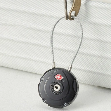 Khóa Hải Quan TSA COFORDOS Kẽm, Cáp Thép 3 Chữ Số Chống trộm, vali du lịch 4