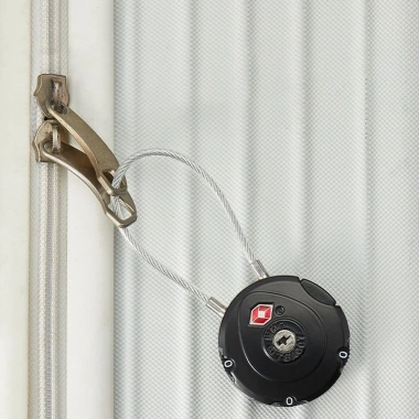 Khóa Hải Quan TSA COFORDOS Kẽm, Cáp Thép 3 Chữ Số Chống trộm, vali du lịch 6