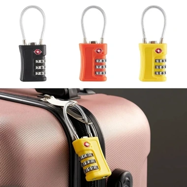 Khóa hành lý KIPRUN 3 chữ số TSA phê duyệt - An toàn cho vali, ba lô, túi máy tính, giảm 20% 5