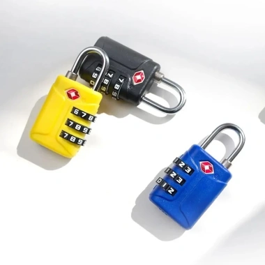 Khóa hành lý KIPRUN TSA 3 chữ số - Khóa cáp du lịch an toàn cho vali, ba lô, túi máy tính