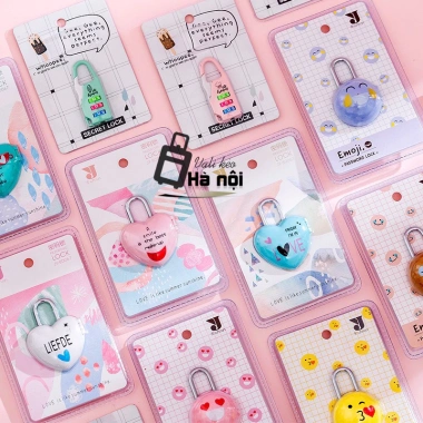 Khoá mã số mini an toàn xinh cho vali kéo, cốp mỹ phẩm, túi du lịch - Giá 18.000 VND