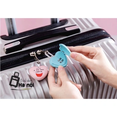 Khoá mã số mini an toàn xinh cho vali kéo, cốp mỹ phẩm, túi du lịch - Giá 18.000 VND