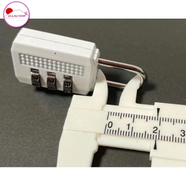 Khóa mã vali Echo Nhật Bản hợp kim thép - Tự do đặt mã, giá chỉ 63.900đ
