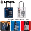 Khóa mật khẩu hải quan LDMSL 3 chữ số - Chống trộm TSA, bảo vệ hành lý du lịch
