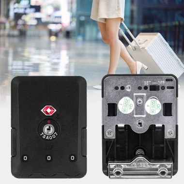 Khóa mật khẩu hải quan LLCY 3 số TSA Khóa bắt ổ bảo mật di động cho vali hành lý