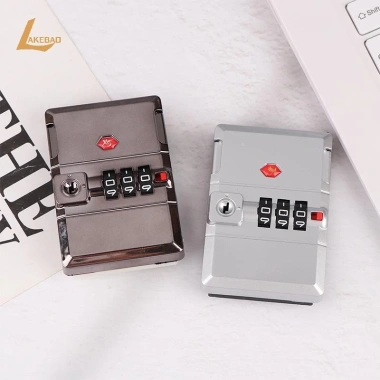 Khóa mật khẩu kim loại 3 chữ số cho vali du lịch - An toàn, dễ dùng, hộp quà tặng