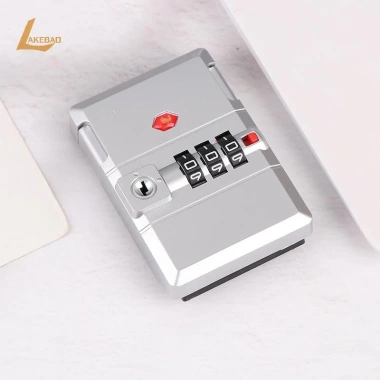 Khóa mật khẩu kim loại 3 chữ số cho vali du lịch - An toàn, dễ dùng, hộp quà tặng