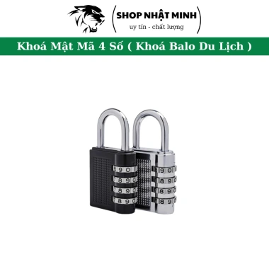 Khóa Mini Số Dành Cho Vali Balo Du Lịch - An Toàn, Dễ Dùng, Giá Rẻ 53.040 VND
