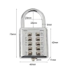 Khóa Mini Vali Du Lịch 8/10 Số - Bảo Mật Cao, Giá Chỉ 34.000₫, Giảm Sốc 2