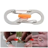 Khóa móc chống trộm hình số 8 thép bền cho ba lô và túi xách Giá 19.000đ 2