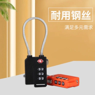 Khóa Nhựa TSA Hải Quan Mật Khẩu LOGO Dây Kéo Du Lịch - Giá 33.000₫ giảm 41.250₫