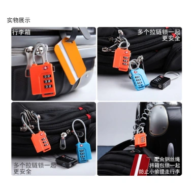 Khóa Nhựa TSA Hải Quan Mật Khẩu LOGO Dây Kéo Du Lịch - Giá 33.000₫ giảm 41.250₫ 6
