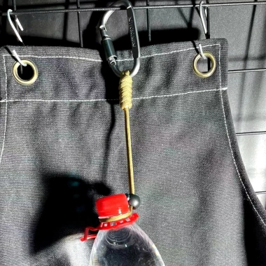Khóa Pad Đa Chức Năng 8CM - Leo Núi, Treo, Hợp Kim Nhôm, Khóa Ba Lô & Chai Nước