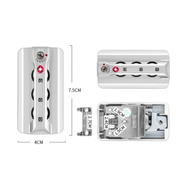 Khoá số KS003 cho vali khung nhôm - Bảo mật cao, Dễ lắp, Giá ưu đãi 41.999 VND 4