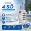 Khóa Số SLug Rời Gắn Vali 4 Mã Số Bảo Mật Cao Tiêu Chuẩn TSA Hợp Kim Cao Cấp