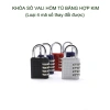 Khóa số vali, hòm tủ hợp kim 4 mã số có thể thay đổi - Bảo mật cao, bền bỉ