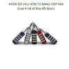 Khóa số vali, hòm tủ hợp kim 4 mã số có thể thay đổi - Bảo mật cao, bền bỉ 6