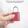 Khóa số vali, hòm tủ hợp kim 4 mã số có thể thay đổi - Bảo mật cao, bền bỉ 7