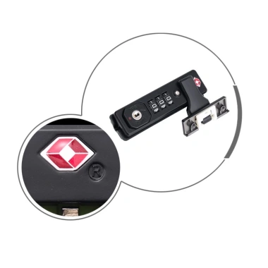 Khóa số vali khung nhôm cao cấp 1 chốt TSA - Giá chỉ 200.000đ, giảm tới 42.000đ
