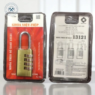 Khóa số Việt Tiệp chính hãng 3 kích cỡ - Giá ưu đãi 110.000, bảo mật cho tủ và vali