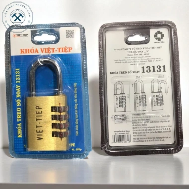 Khóa số Việt Tiệp chính hãng 3 kích cỡ - Giá ưu đãi 110.000, bảo mật cho tủ và vali