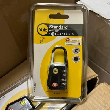 Khóa vali 4 số Yale YTP5/31/228/1 TSA 31mm - MSOFT giá ưu đãi 227.500 VND